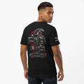 Shelby Cobra Stacked Mustang Tee — Snake & Muscle Car Graphic T-Shirt