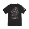 Shelby Cobra Stacked Mustang Tee — Snake & Muscle Car Graphic T-Shirt